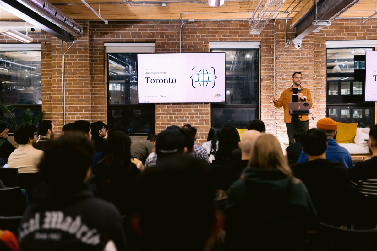 Claude Code Meetup Toronto event photo 10