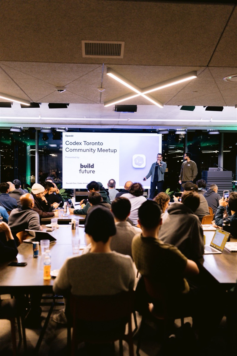 OpenAI Codex Community Meetup Toronto event photo 09